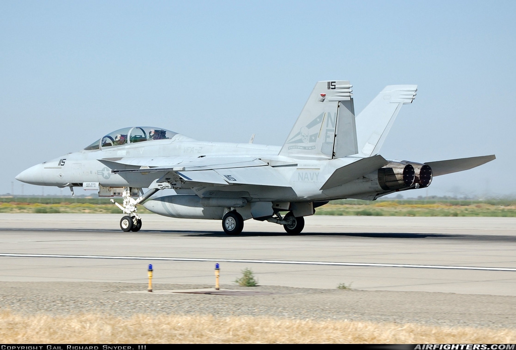 USA - Navy Boeing F/A-18F Super Hornet 165919 at Lemoore - NAS / Reeves Field (NLC), USA
