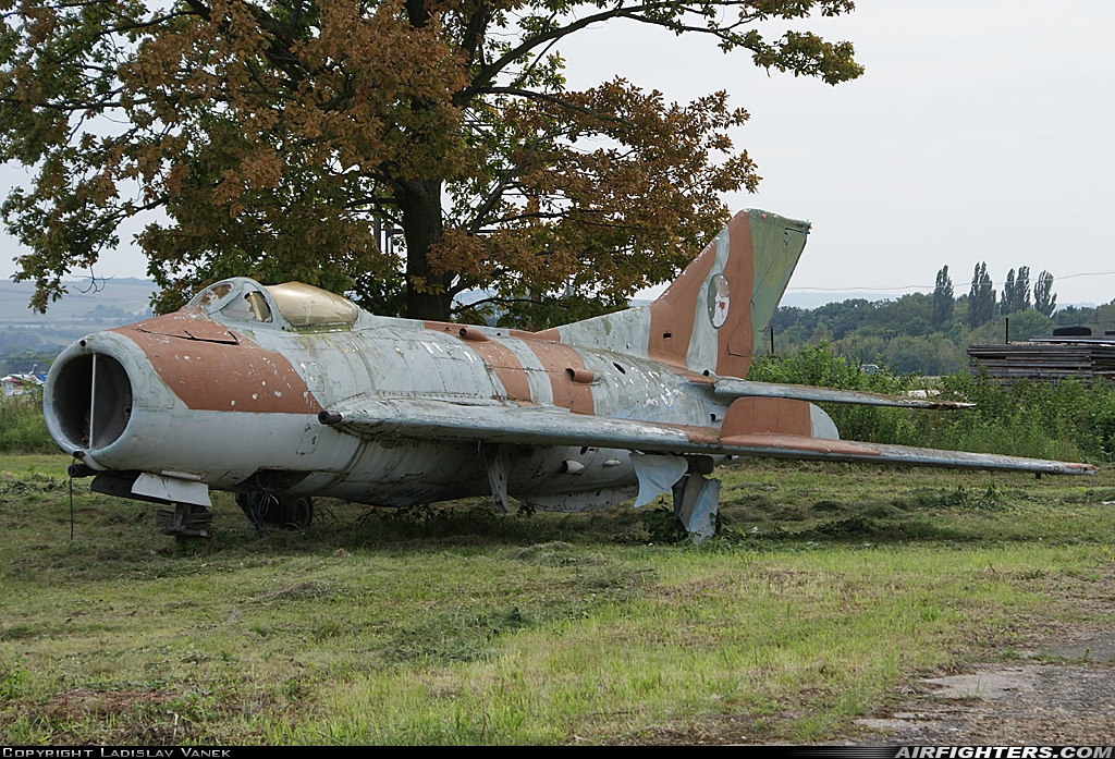 Czechoslovakia - Air Force Mikoyan-Gurevich MiG-19S 0423 at Vyskov (LKVY), Czech Republic