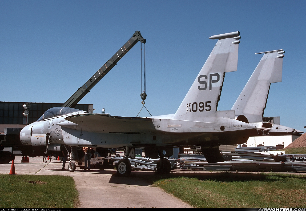 USA - Air Force McDonnell Douglas F-15A Eagle 73-0095 at Spangdahlem (SPM / ETAD), Germany