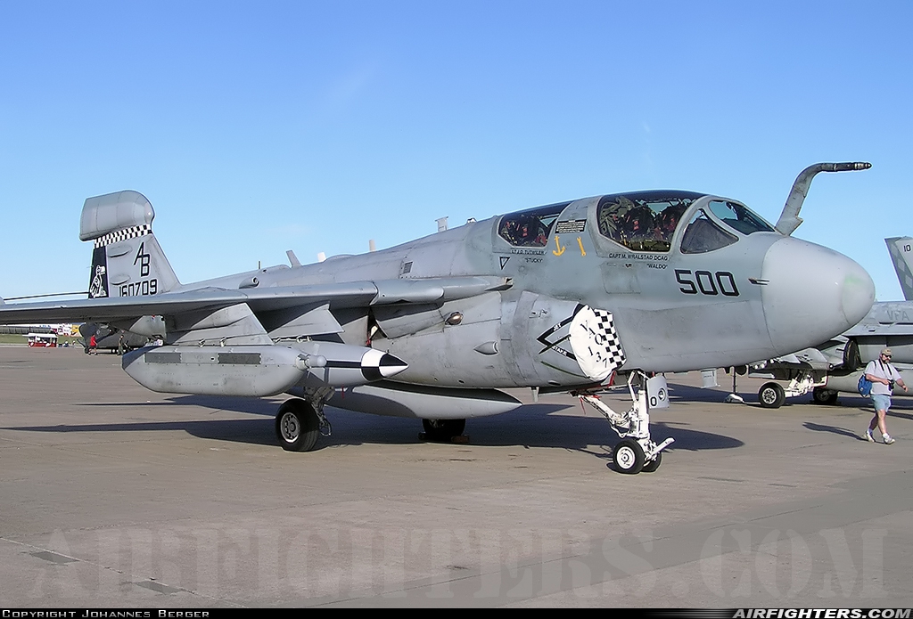 USA - Navy Grumman EA-6B Prowler (G-128) 160709 at Fort Worth - NAS JRB / Carswell Field (AFB) (NFW / KFWH), USA