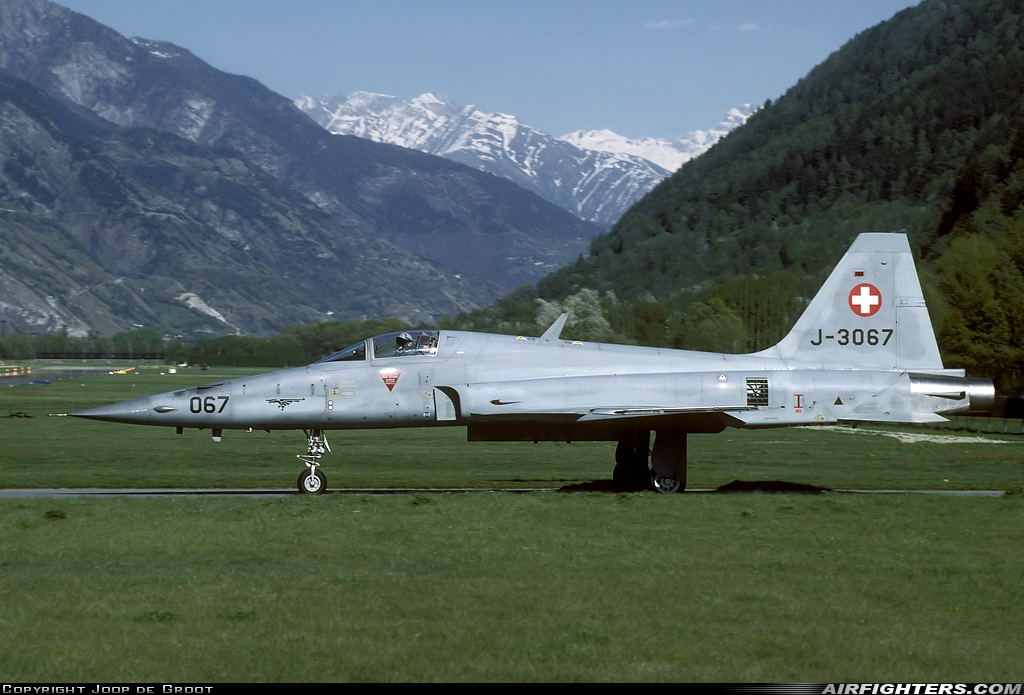Switzerland - Air Force Northrop F-5E Tiger II J-3067 at Turtman (LSMJ), Switzerland