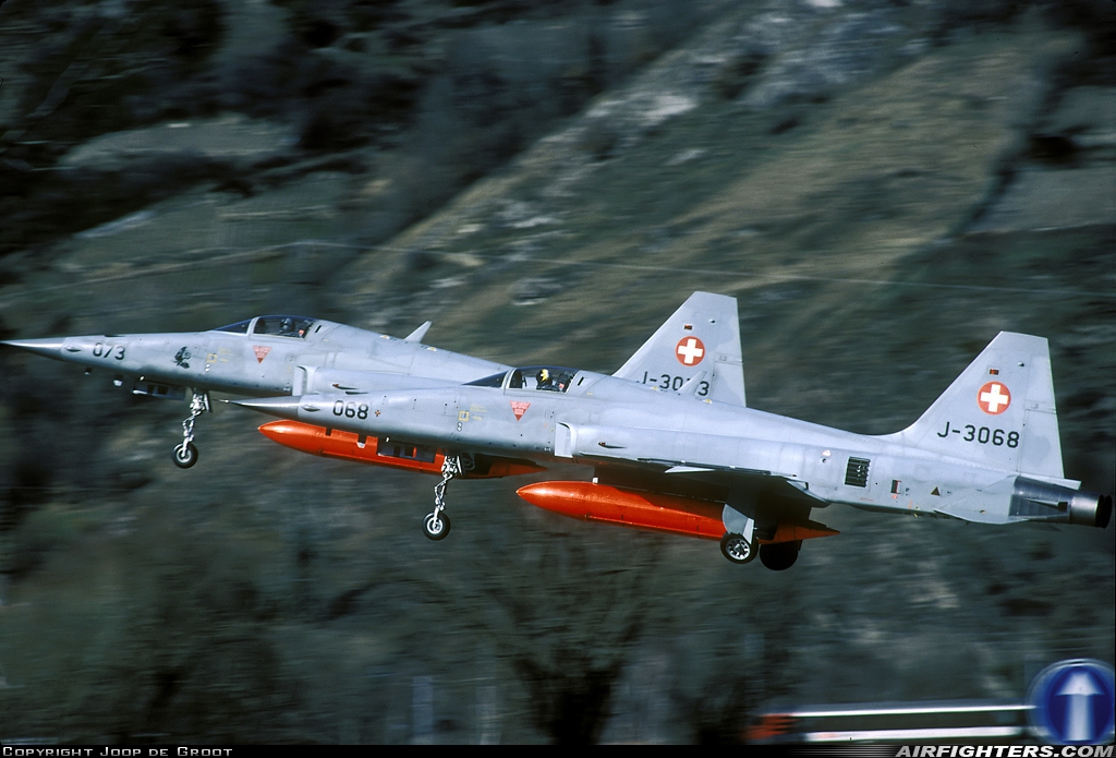 Switzerland - Air Force Northrop F-5E Tiger II J-3068 at Turtman (LSMJ), Switzerland