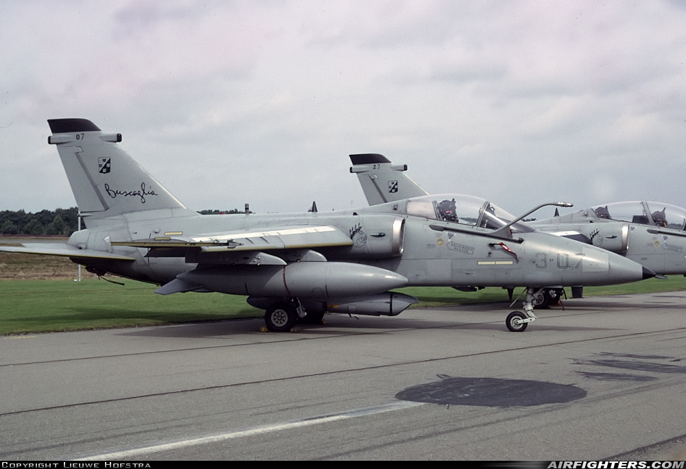 Italy - Air Force AMX International AMX  ACOL MM7181 at Kleine Brogel (EBBL), Belgium