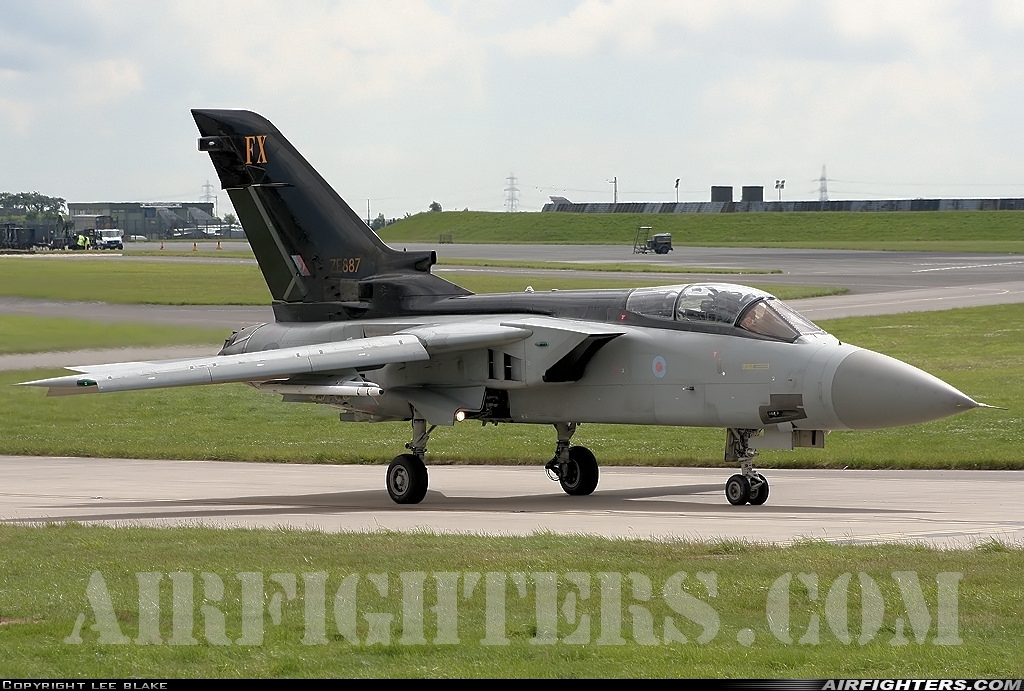 UK - Air Force Panavia Tornado F3 ZE887 at Waddington (WTN / EGXW), UK