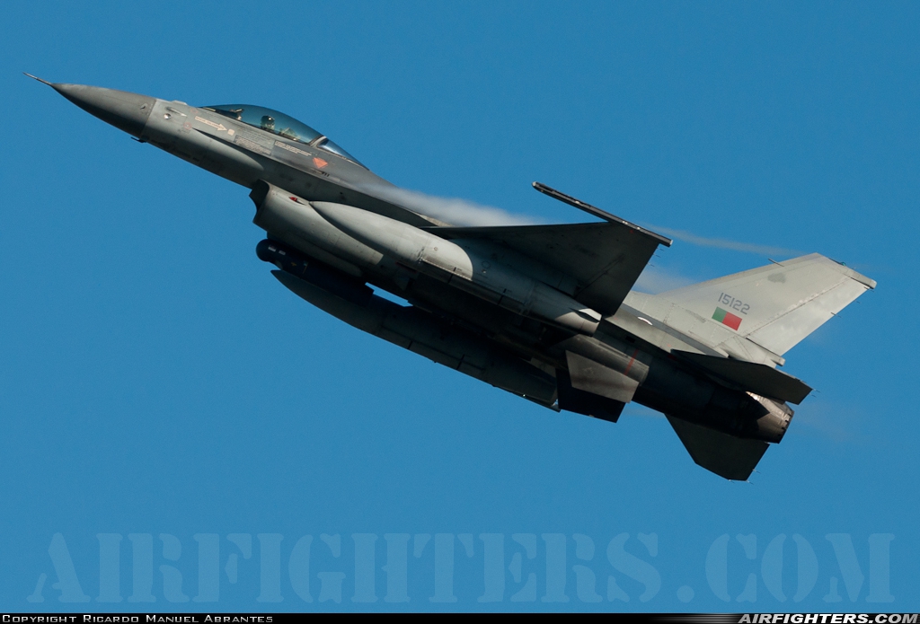 Portugal - Air Force General Dynamics F-16AM Fighting Falcon 15122 at Monte Real (BA5) (LPMR), Portugal