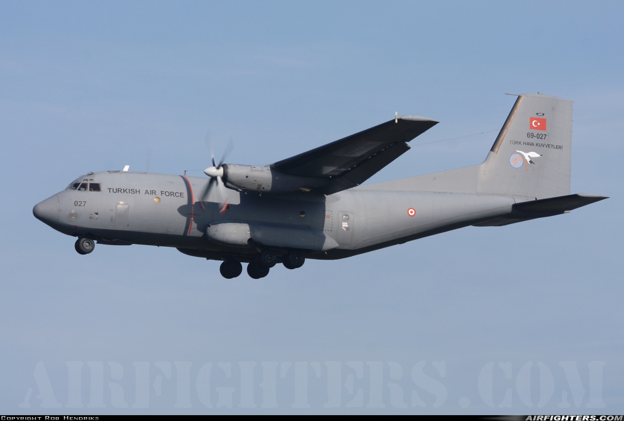 Türkiye - Air Force Transport Allianz C-160D 69-027 at Uden - Volkel (UDE / EHVK), Netherlands