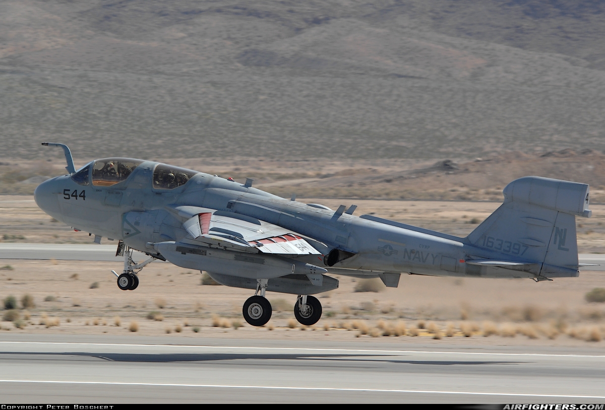 USA - Navy Grumman EA-6B Prowler (G-128) 163397 at Las Vegas - Nellis AFB (LSV / KLSV), USA