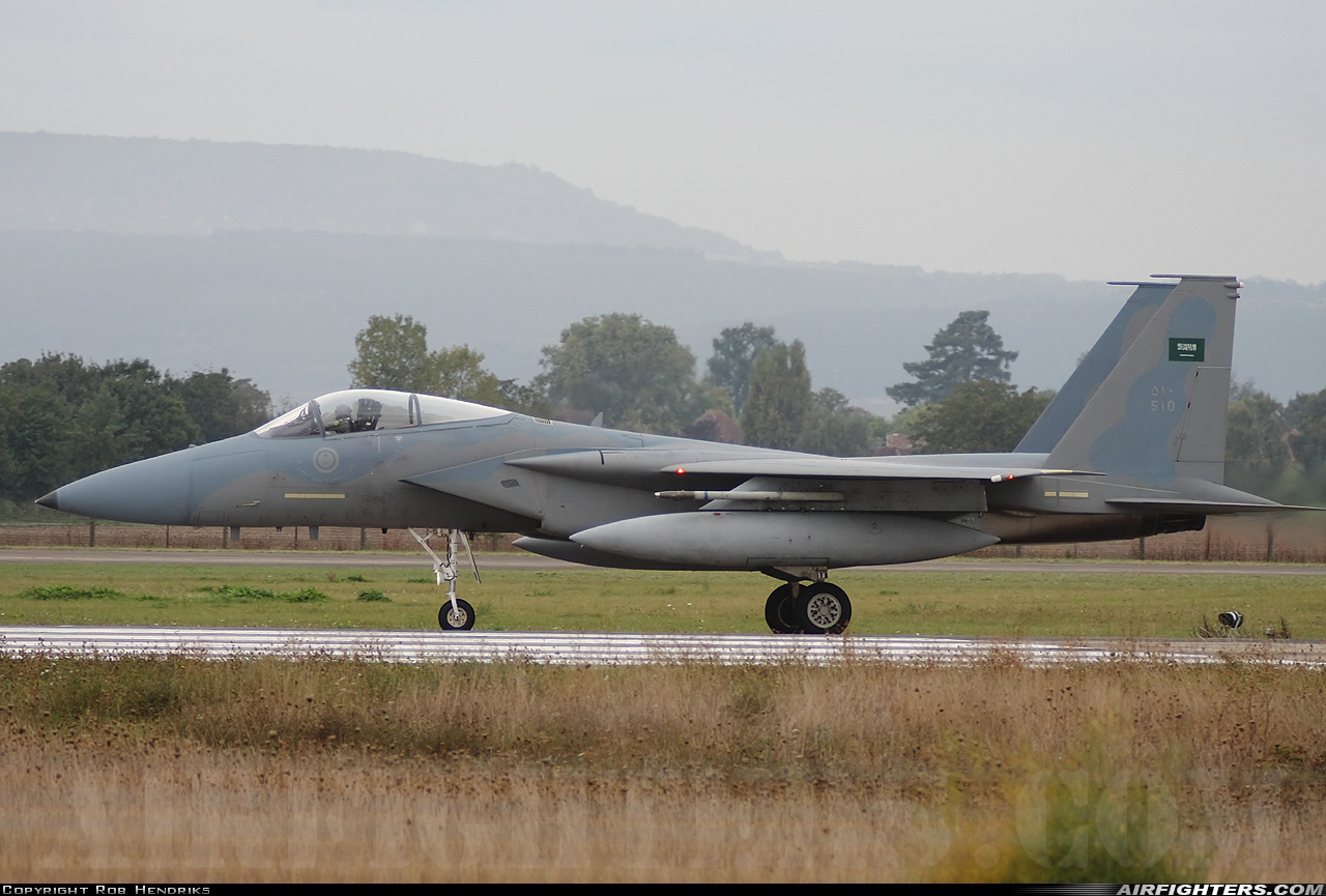 Saudi Arabia - Air Force McDonnell Douglas F-15C Eagle 510 at Dijon - Longvic (DIJ / LFSD), France