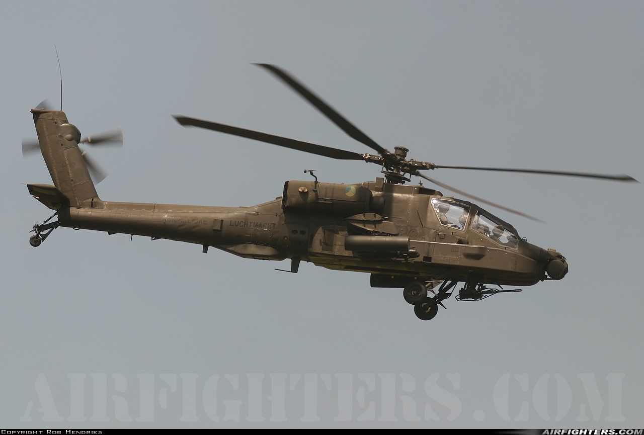 Netherlands - Air Force Boeing AH-64DN Apache Longbow Q-10 at Leeuwarden (LWR / EHLW), Netherlands