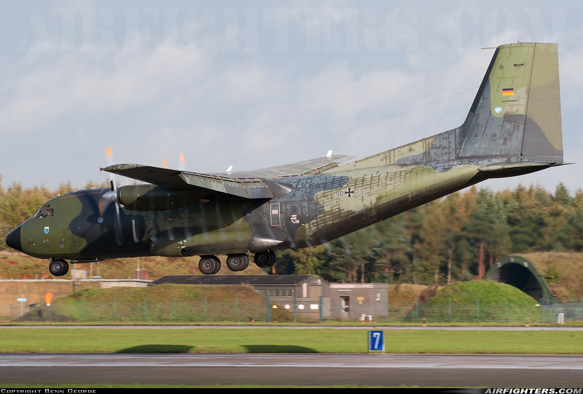 Germany - Air Force Transport Allianz C-160D 50+73 at Wittmundhafen (Wittmund) (ETNT), Germany