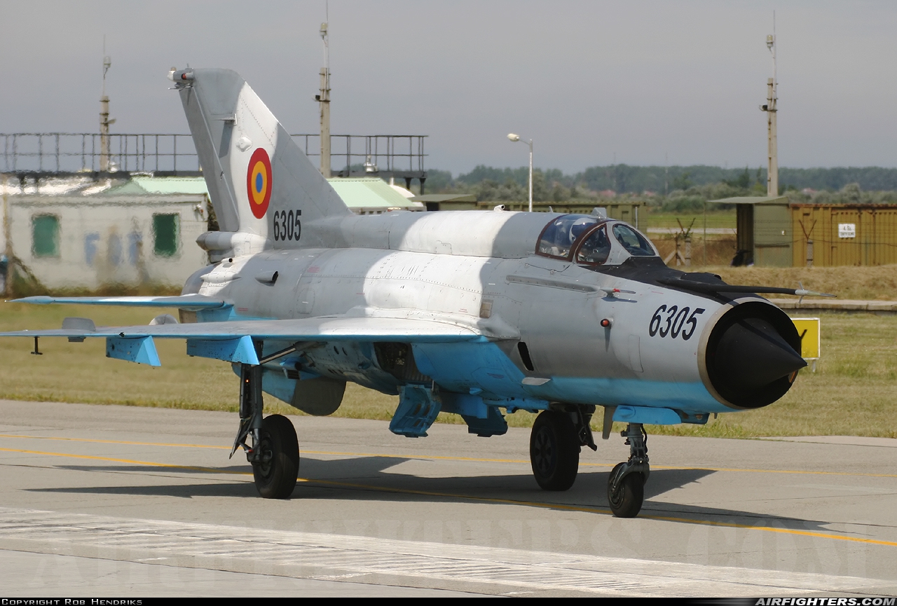 Romania - Air Force Mikoyan-Gurevich MiG-21MF-75 Lancer C 6305 at Kecskemet (LHKE), Hungary