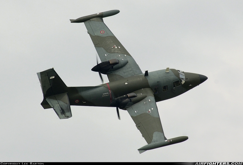 Italy - Air Force Piaggio P-166DL-3 MM25155 at Fairford (FFD / EGVA), UK