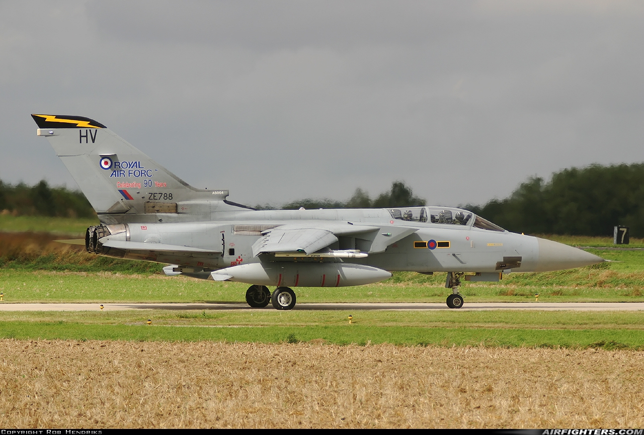 UK - Air Force Panavia Tornado F3 ZE788 at Florennes (EBFS), Belgium