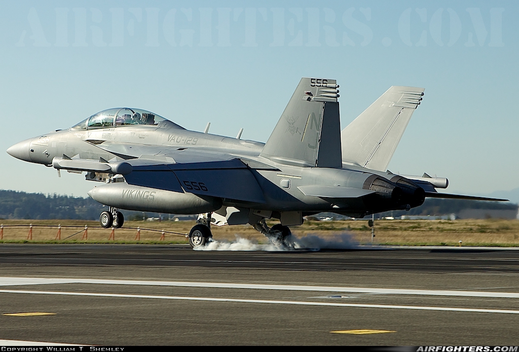 USA - Navy Boeing EA-18G Growler 166900 at Oak Harbor - Whidbey Island NAS / Ault Field (NUW), USA