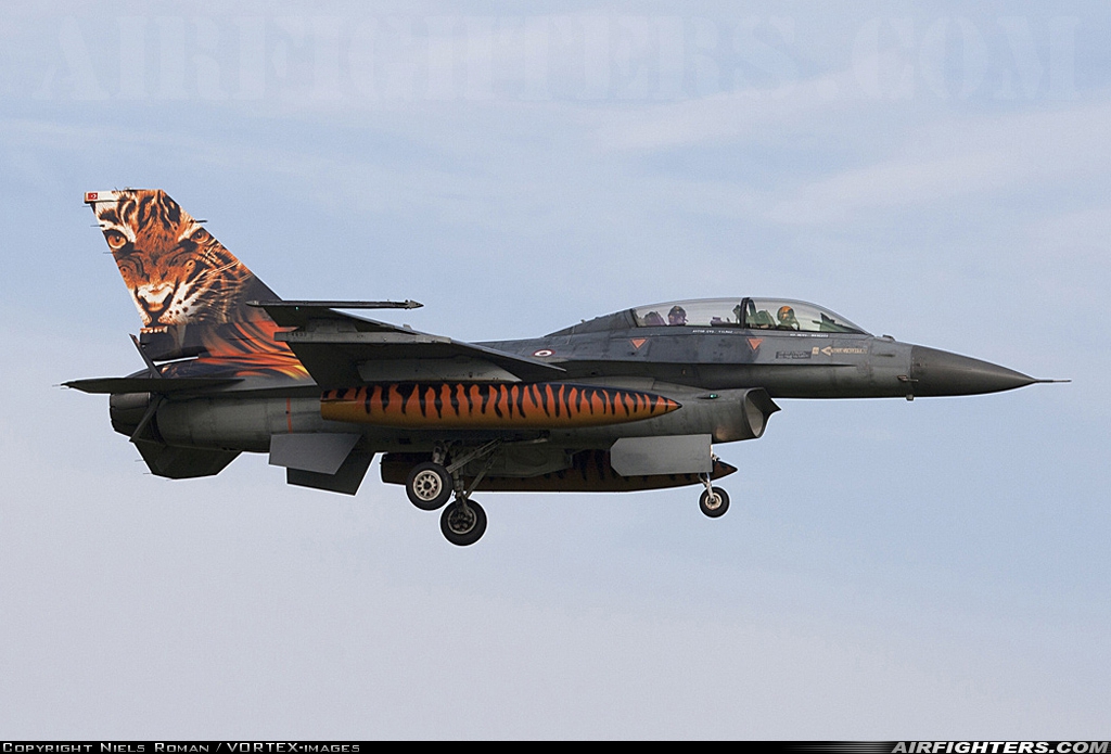 Türkiye - Air Force General Dynamics F-16D Fighting Falcon 93-0696 at Uden - Volkel (UDE / EHVK), Netherlands
