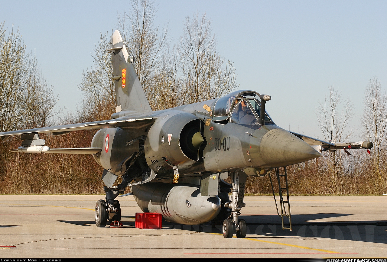 France - Air Force Dassault Mirage F1CT 253 at Florennes (EBFS), Belgium