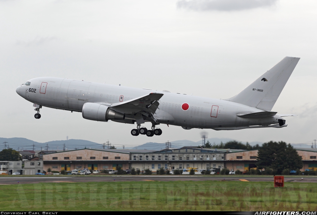 Japan - Air Force Boeing KC-767J (767-27C/ER) 87-3602 at Nagoya - Komaki (NKM / RJNA), Japan