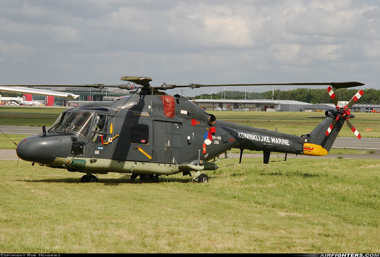 Netherlands - Navy Westland WG-13 Lynx SH-14D 266 at Liege (- Bierset) (LGG / EBLG), Belgium