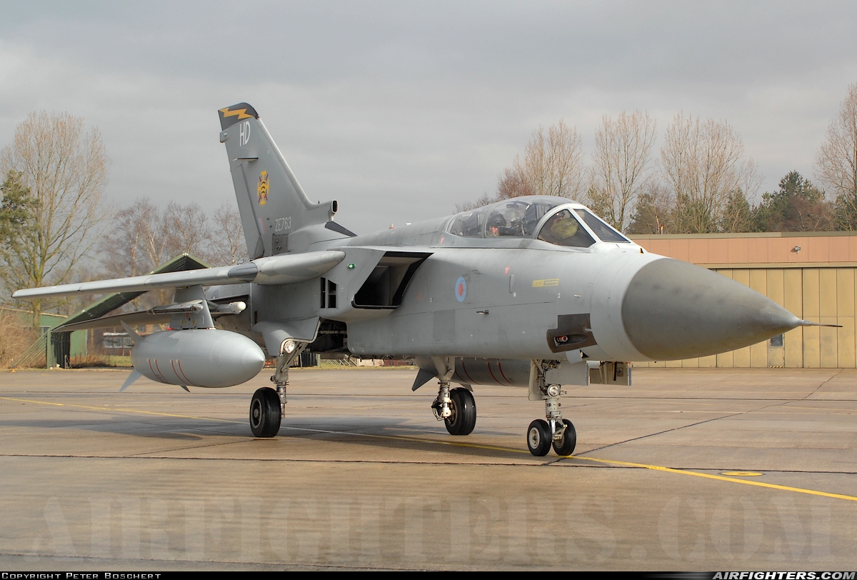 UK - Air Force Panavia Tornado F3 ZE763 at Wittmundhafen (Wittmund) (ETNT), Germany