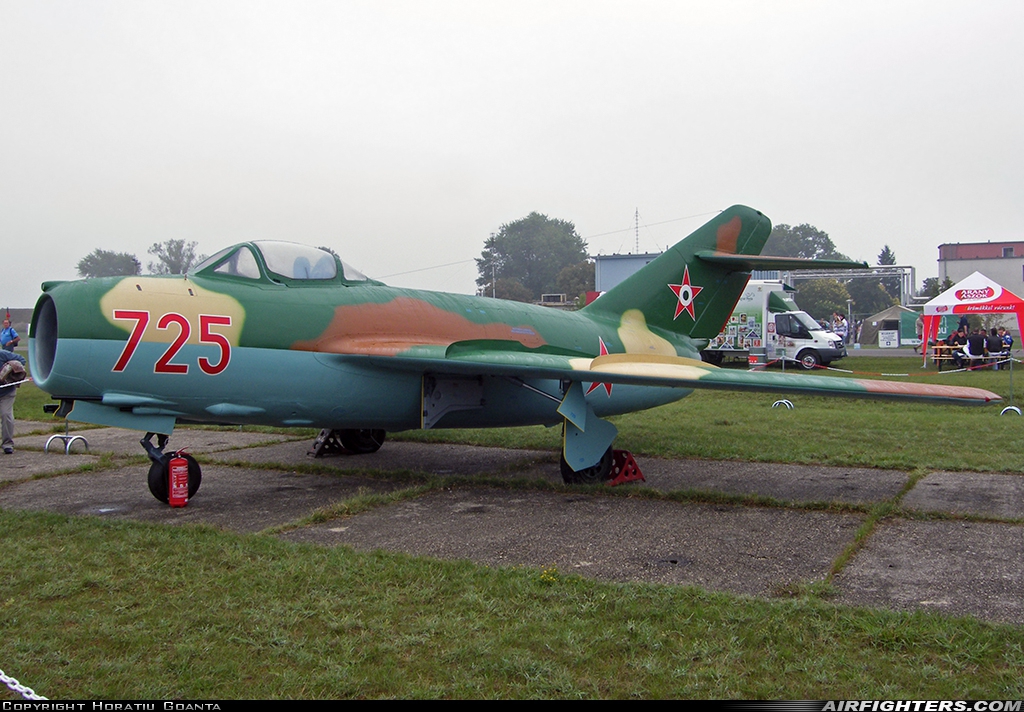 Hungary Mikoyan-Gurevich MiG-15bis 725 at Kecskemet (LHKE), Hungary