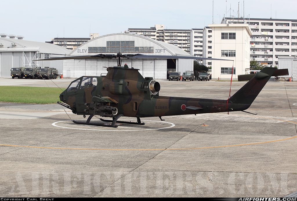 Japan - Army Bell AH-1S Cobra 73439 at Yao (RJOY), Japan