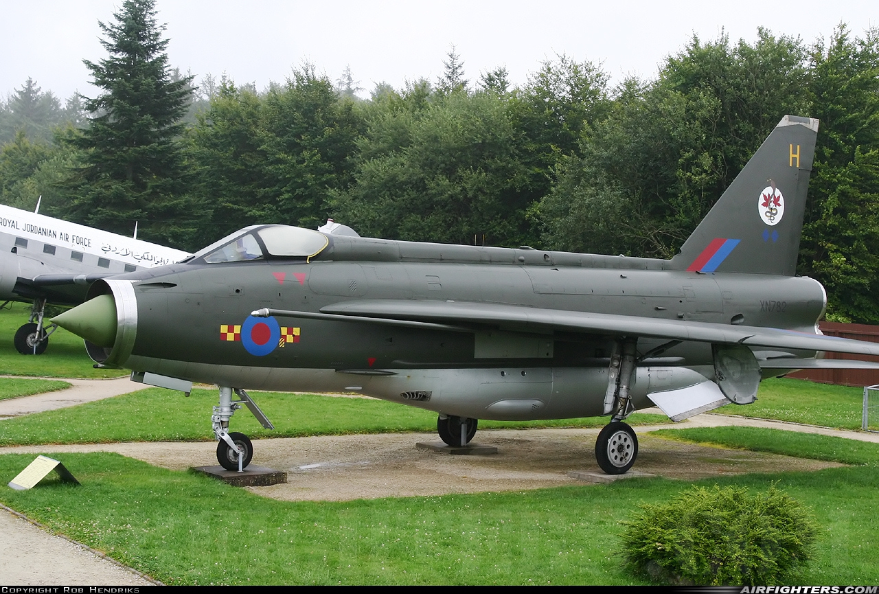 UK - Air Force English Electric Lightning F2A XN782 at Off-Airport - Hermeskeil, Germany