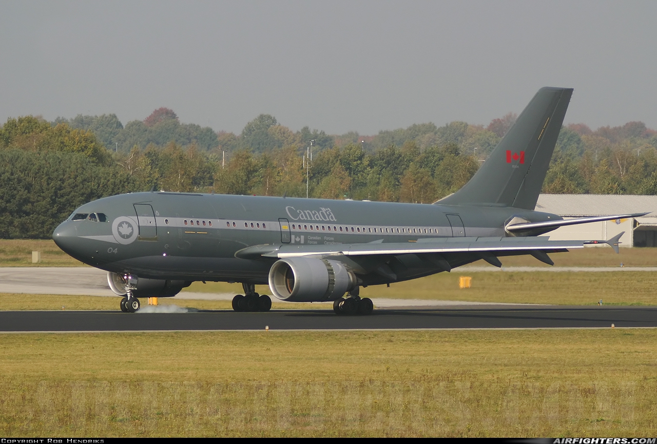 Canada - Air Force Airbus CC-150 Polaris (A310-304(F)) 15004 at Eindhoven (- Welschap) (EIN / EHEH), Netherlands