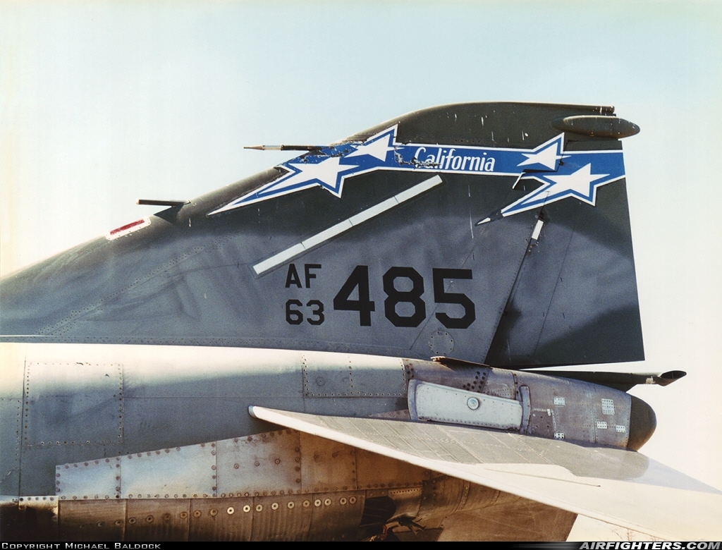 USA - Air Force McDonnell Douglas F-4C Phantom II 63-7485 at Warner Robins - Robins AFB (WRB / KWRB), USA