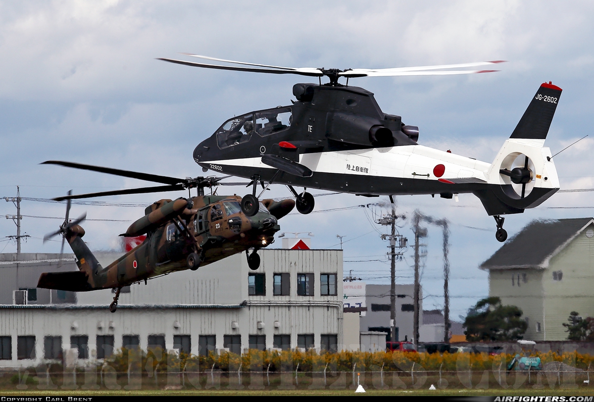 Japan - Army Kawasaki OH-1 32602 at Akeno (RJOE), Japan