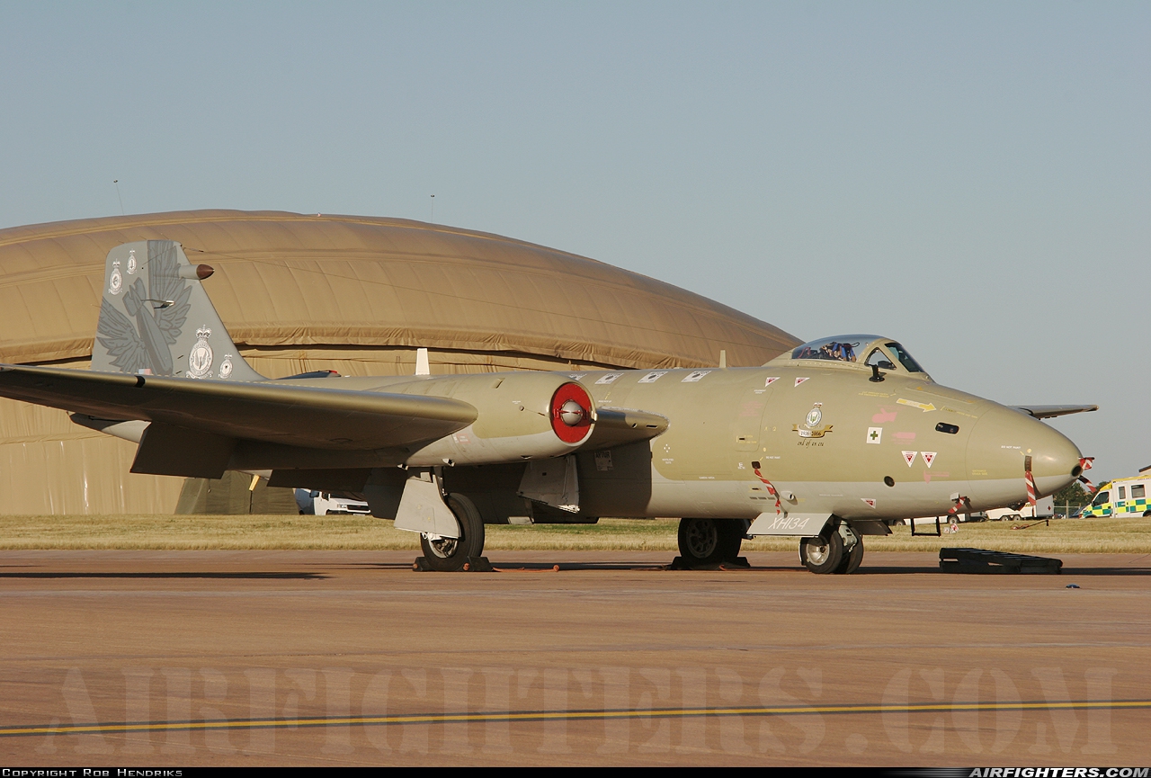 UK - Air Force English Electric Canberra PR9 XH134 at Fairford (FFD / EGVA), UK