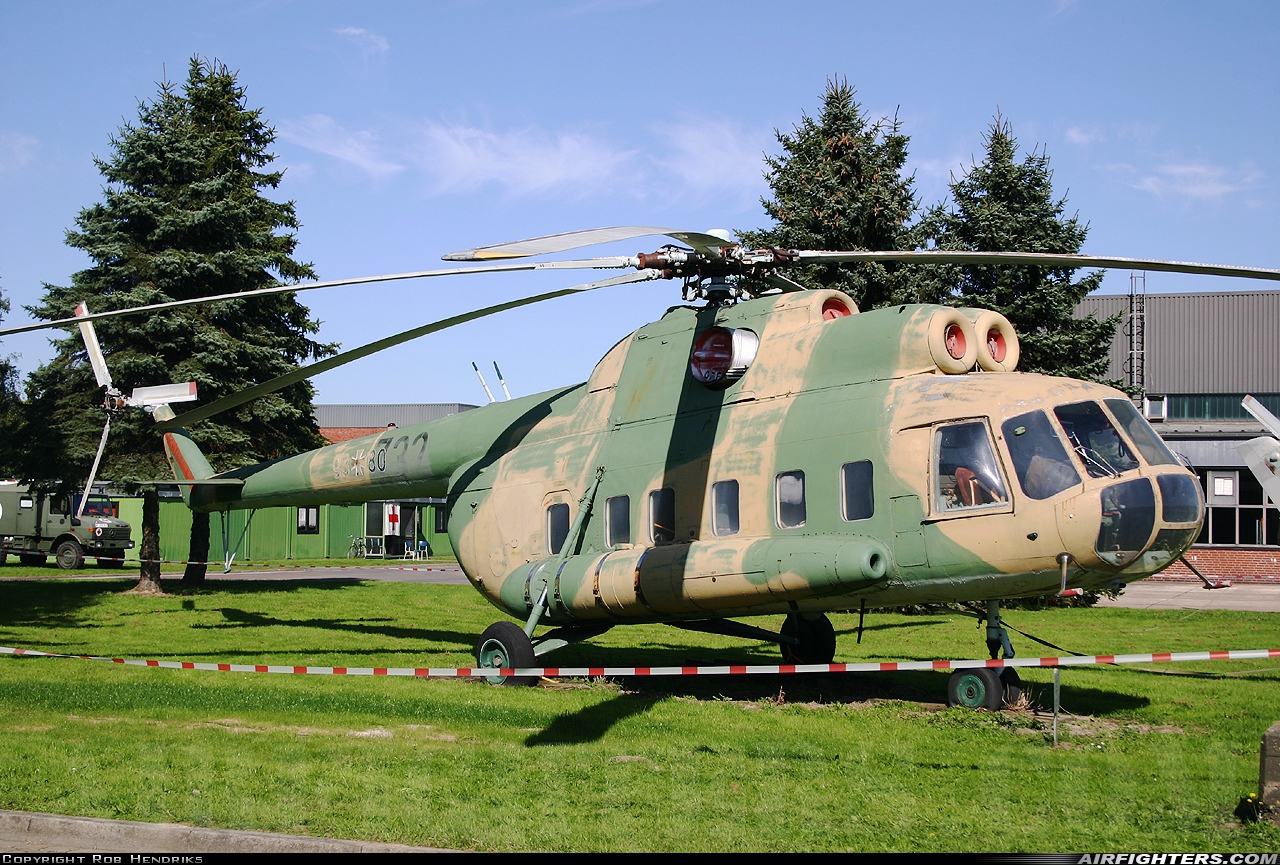 Germany - Air Force Mil Mi-8PS 93+80 at Buckeburg (- Achum) (ETHB), Germany