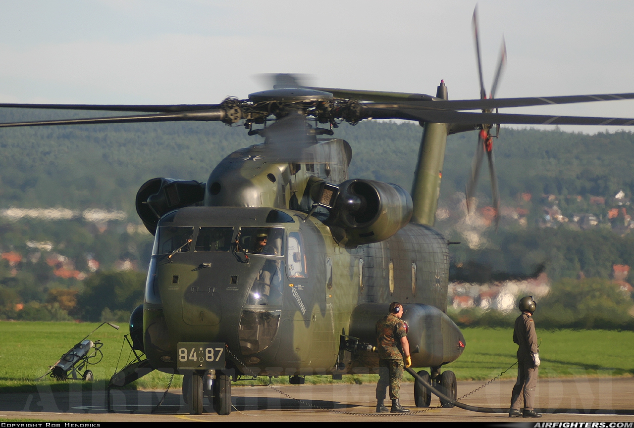 Germany - Army Sikorsky CH-53G (S-65) 84+87 at Buckeburg (- Achum) (ETHB), Germany
