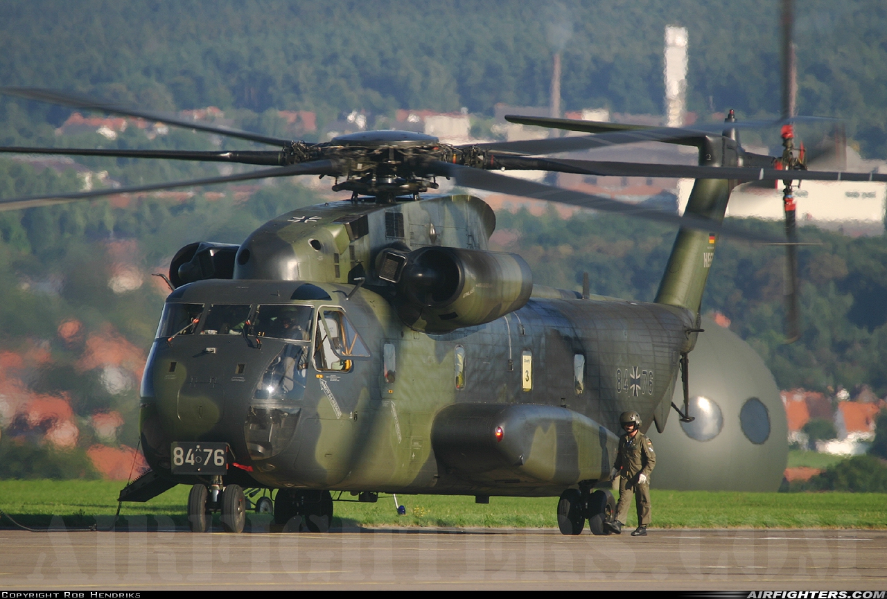 Germany - Army Sikorsky CH-53G (S-65) 84+76 at Buckeburg (- Achum) (ETHB), Germany