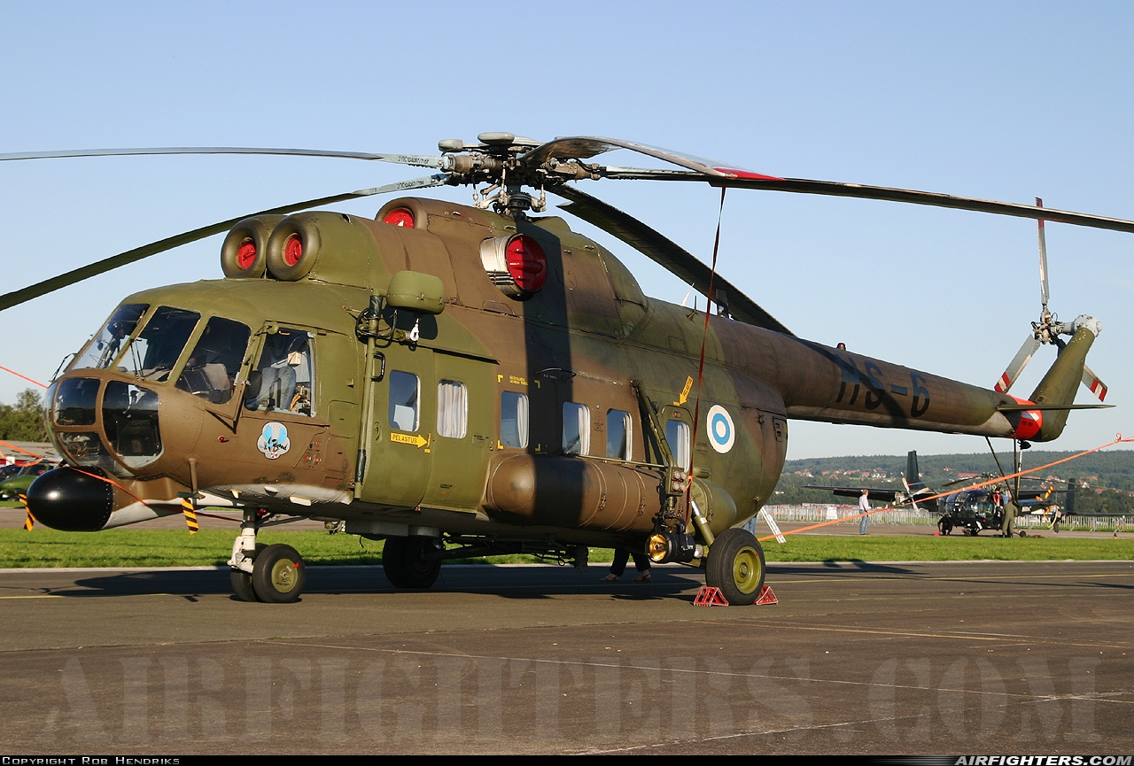 Finland - Air Force Mil Mi-8PS HS-6 at Buckeburg (- Achum) (ETHB), Germany