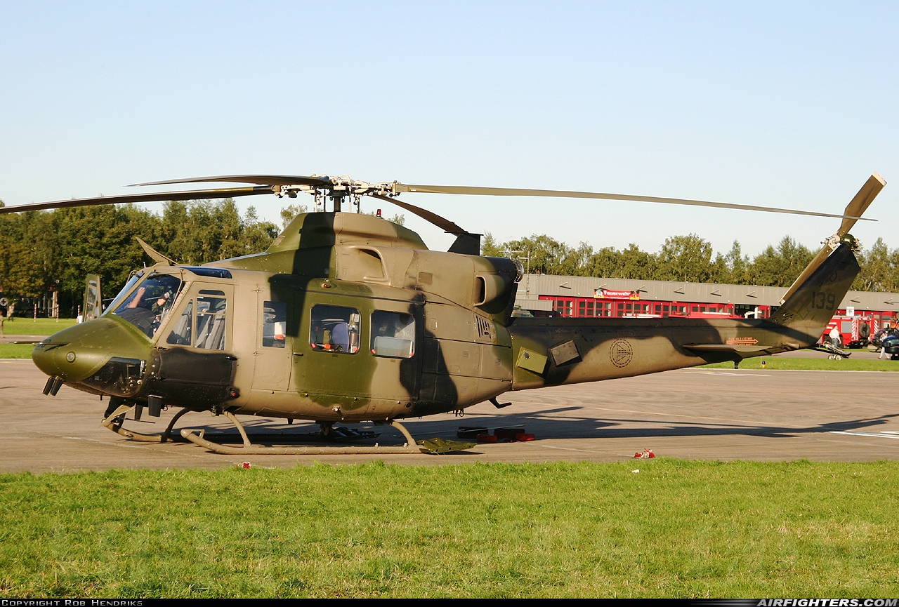 Norway - Air Force Bell 412SP Arapaho 139 at Buckeburg (- Achum) (ETHB), Germany