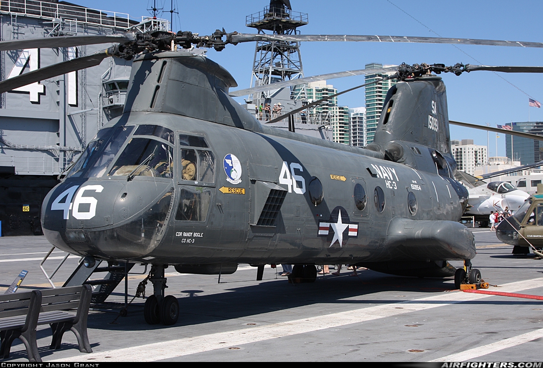 USA - Navy Boeing Vertol HH-46D Sea Knight (107-II) 150954 at Off-Airport - San Diego, USA