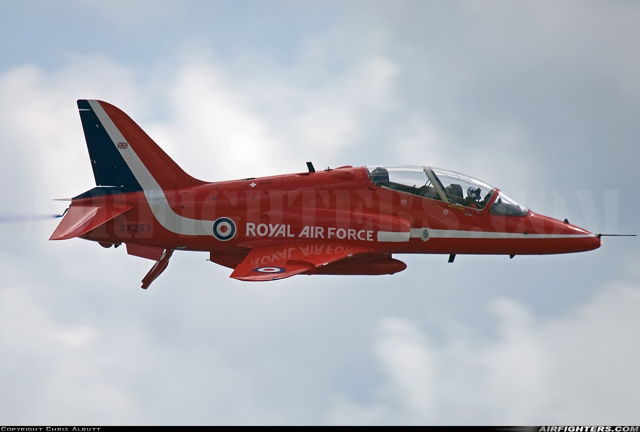 UK - Air Force British Aerospace Hawk T.1A XX253 at Waddington (WTN / EGXW), UK