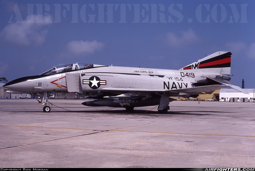 USA - Navy McDonnell Douglas F-4N Phantom II 150419 at Pensacola - NAS / Forrest Sherman Field (NPA / KNPA), USA