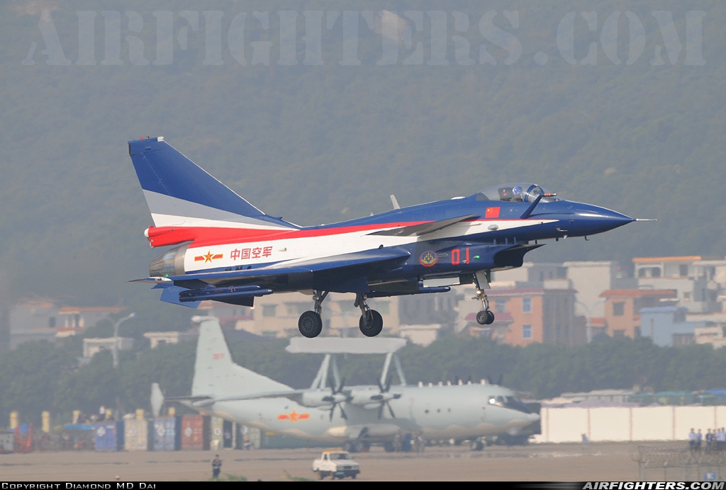China - Air Force Chengdu J-10A 01 at Zhuhai - Sanzao (ZUH / ZGSD), China