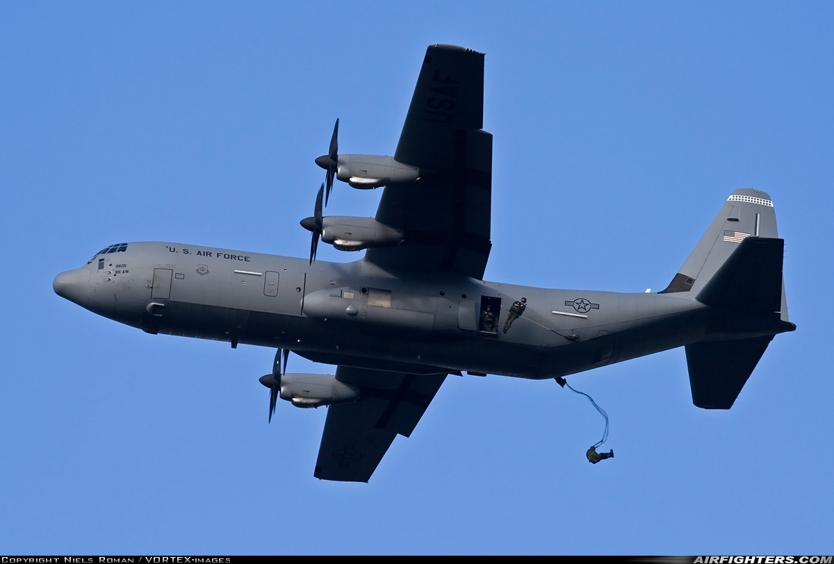 USA - Air Force Lockheed Martin C-130J-30 Hercules (L-382) 08-8605 at Off-Airport - Edese Heide, Netherlands