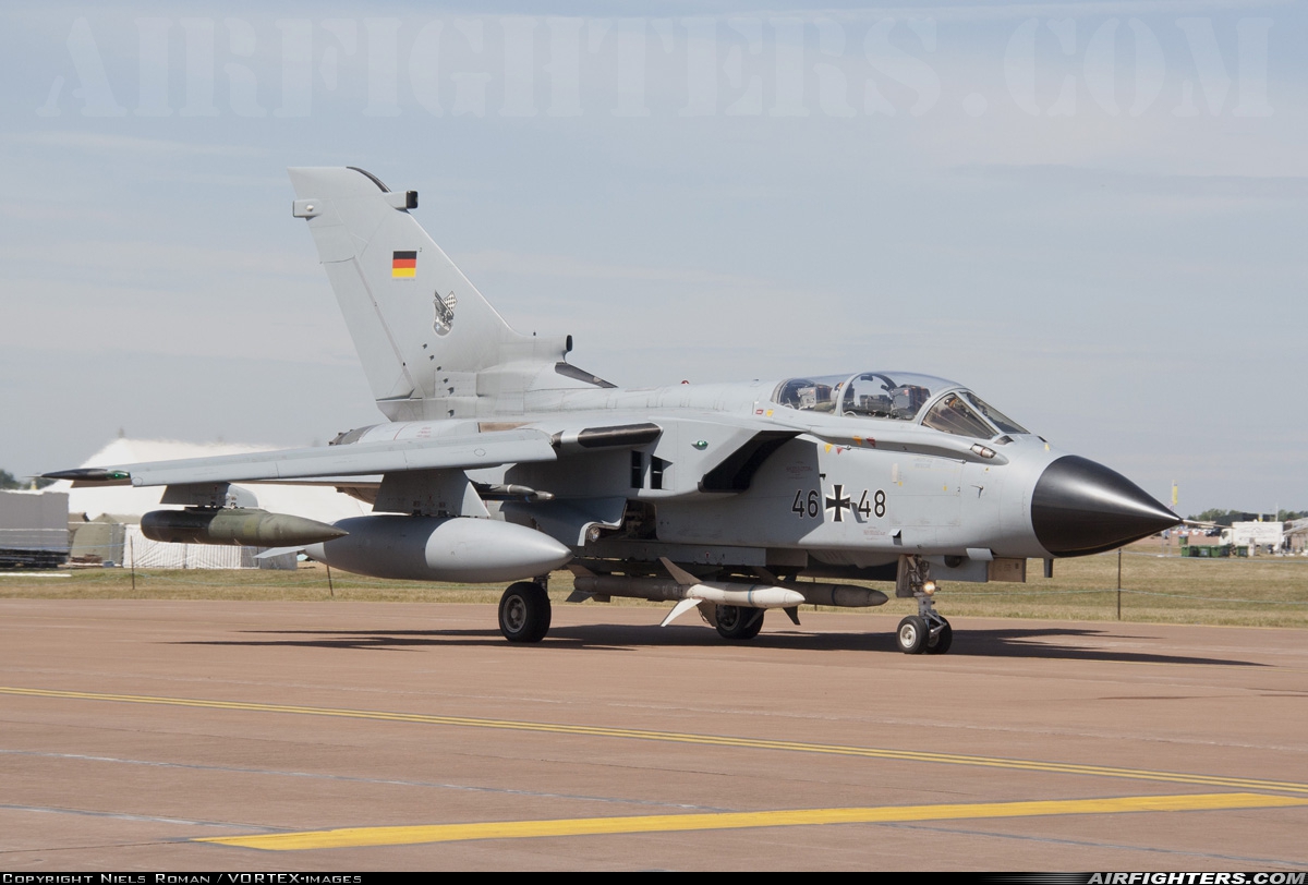 Germany - Air Force Panavia Tornado ECR 46+48 at Fairford (FFD / EGVA), UK