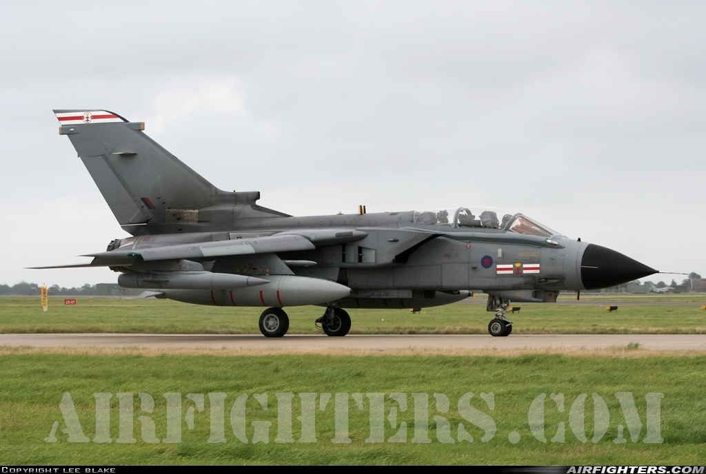 UK - Air Force Panavia Tornado GR4 ZD739 at Coningsby (EGXC), UK