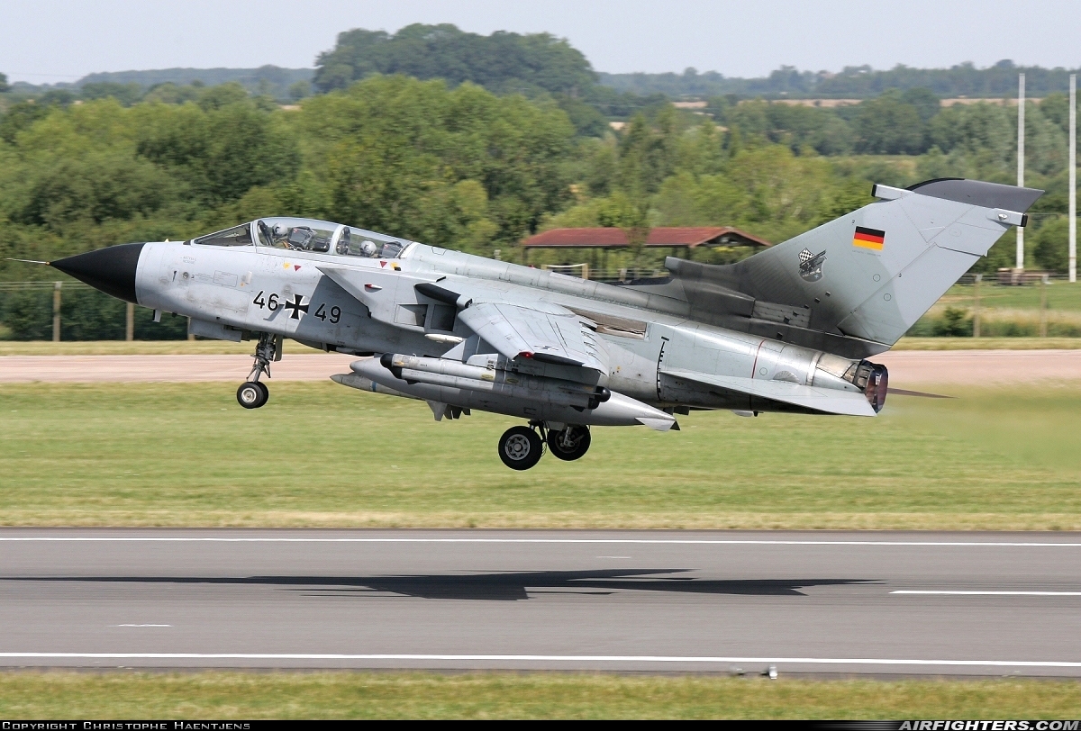 Germany - Air Force Panavia Tornado ECR 46+49 at Fairford (FFD / EGVA), UK