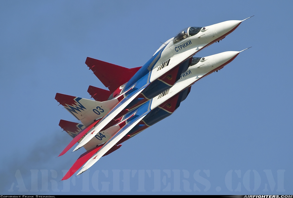 Russia - Air Force Mikoyan-Gurevich MiG-29 (9.13) 03 BLUE at Brno - Turany (BRQ / LKTB), Czech Republic