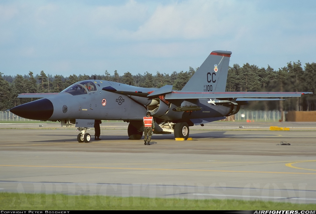 USA - Air Force General Dynamics F-111D Aardvark 68-0100 at Lakenheath (LKZ / EGUL), UK