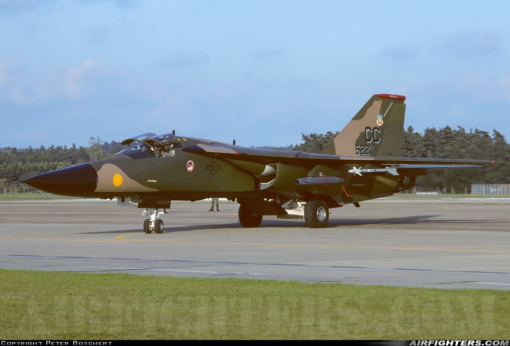 USA - Air Force General Dynamics F-111D Aardvark 68-0122 at Lakenheath (LKZ / EGUL), UK