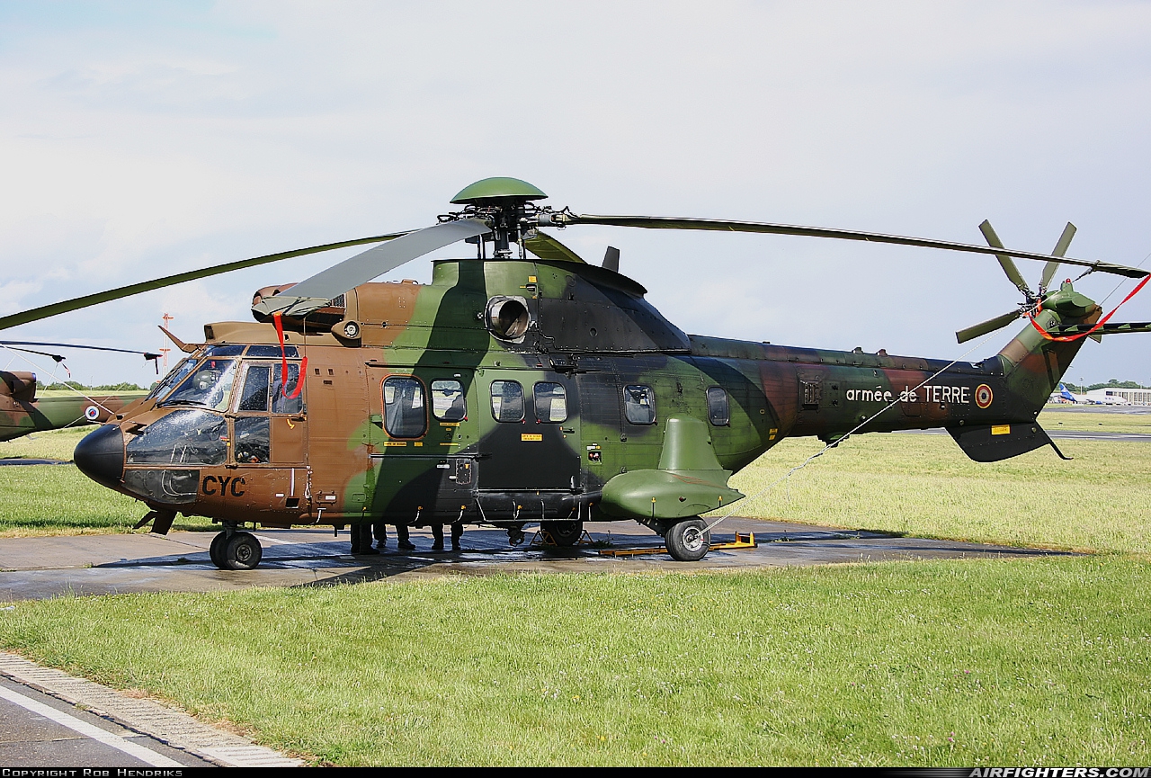 France - Army Aerospatiale AS-532UL Cougar 2443 at Liege (- Bierset) (LGG / EBLG), Belgium