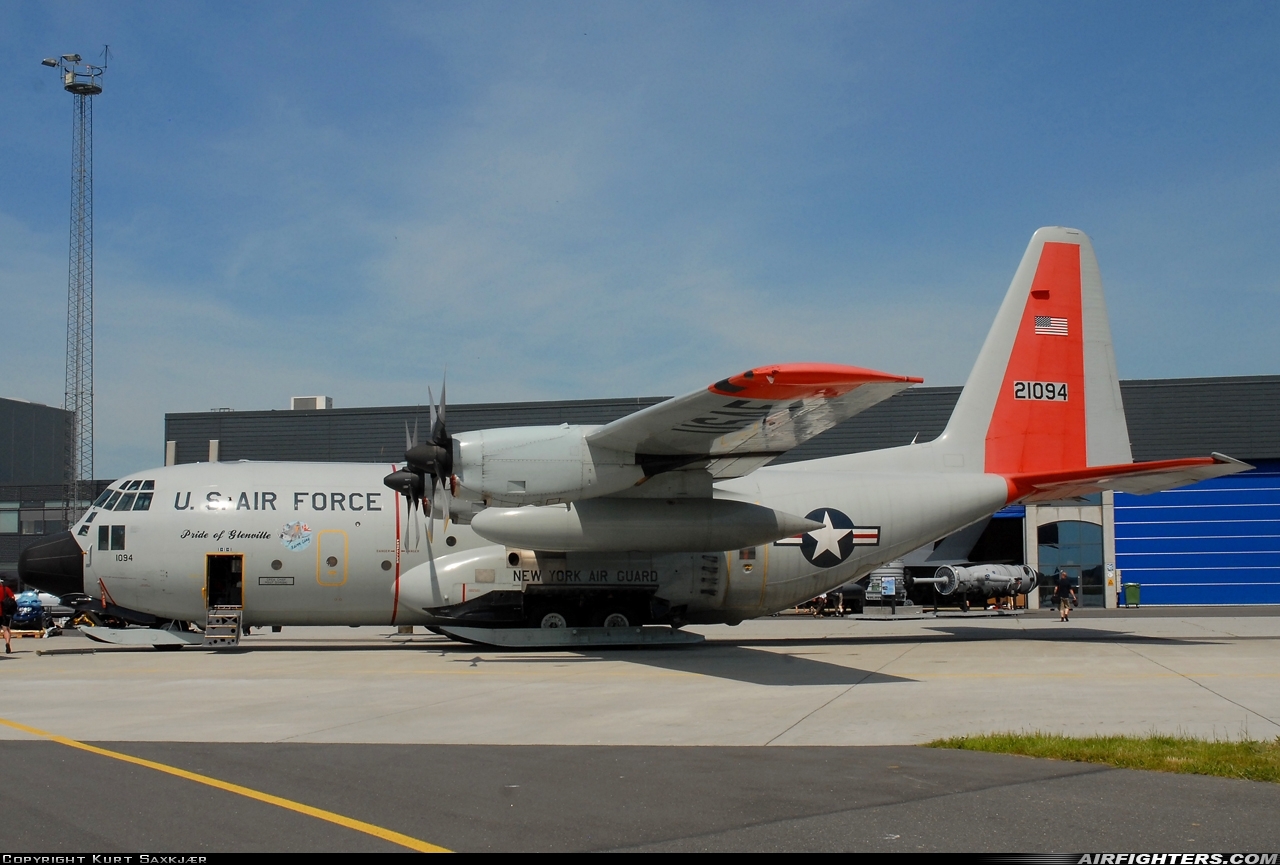 USA - Air Force Lockheed LC-130H Hercules (L-382) 92-1094 at Aalborg (AAL / EKYT), Denmark