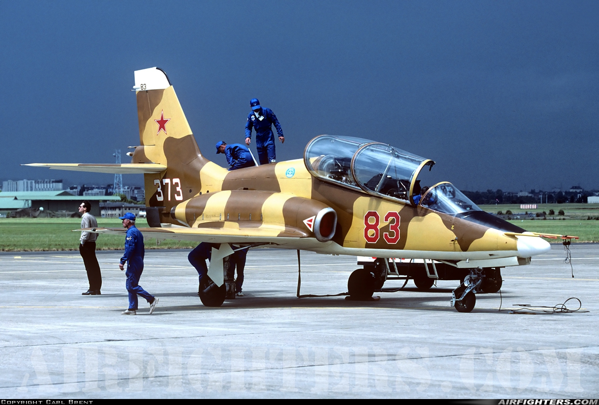 Company Owned - RSK MiG Mikoyan-Gurevich MiG-AT 83 RED at Paris - Le Bourget (LBG / LFPB), France