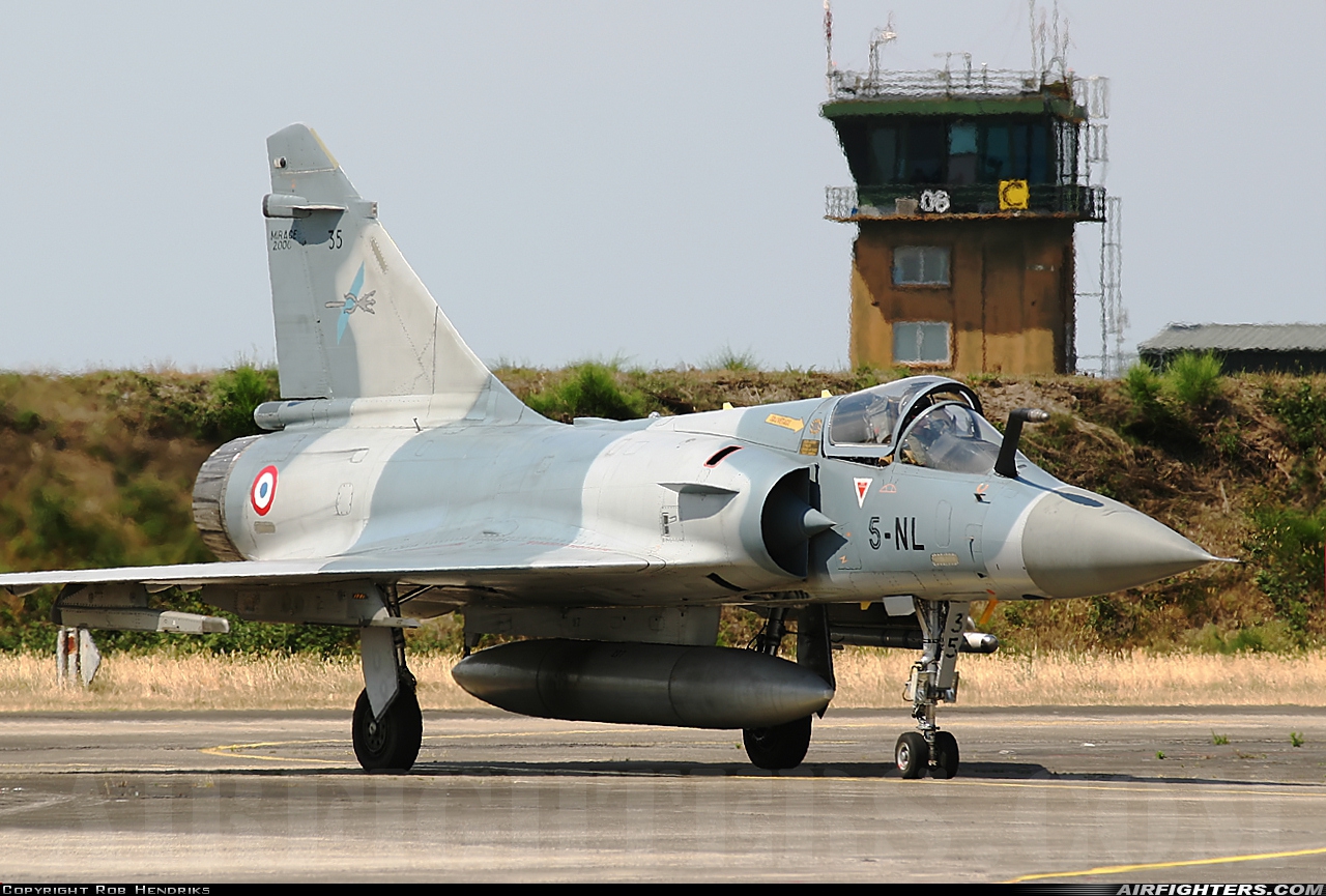 France - Air Force Dassault Mirage 2000C 35 at Cazaux (LFBC), France